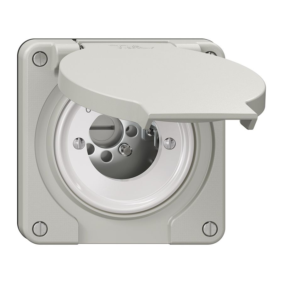 Contact pivotant NEVO N.CO sans cylindre, KS, 0<->1, gris clair