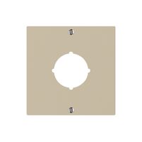 Frontplatte kallysto zu NOT-AUS beige