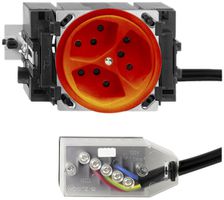 Presa INS FH 3×T13 L1 arancione 49…69mm per cavo piatto Technofil