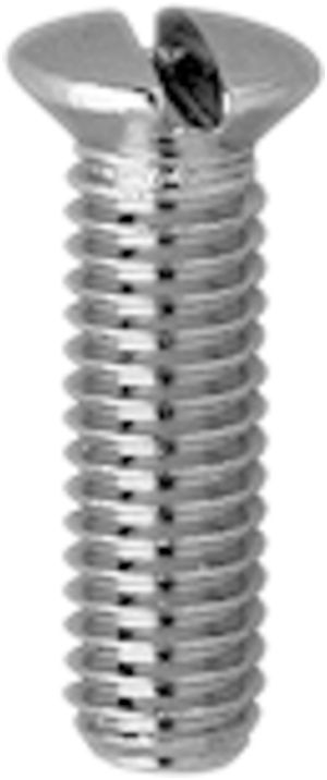 Vis à tête bombée pour porte-étiquette de sonnerie