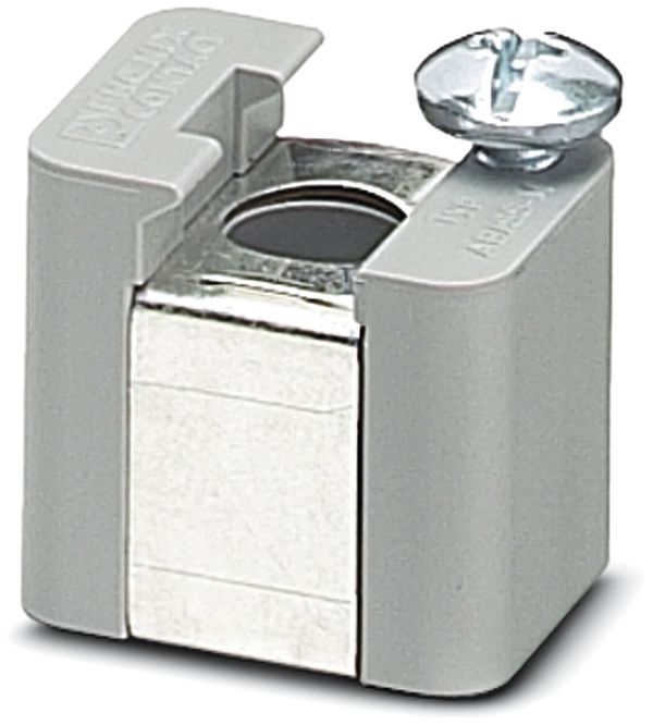 Auflagebock AB/SS grau für Sammelschiene mit Halteschraube