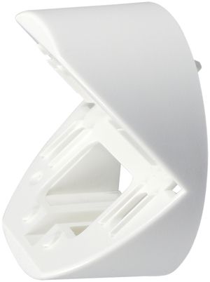 Ausseneck-Sockel Luxomat zu RC-plus next, weiss