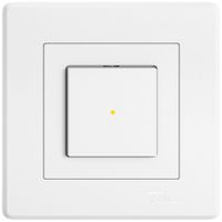 UP-Leuchtdruckschalter EDIZIO.liv SNAPFIX® 3/1L Frontlinse KS gelb ws