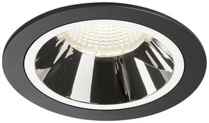 LED-Downlight SLV NUMINOS L 25.4W 2350lm 4000K 20° DIM Ø130×85mm sz/Cr