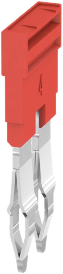 Connessione trasversale Weidmüller ZQV 4N/2 inserito 2L 6.1mm 32A rosso