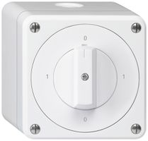 AP-Drehschalter robusto IP55 Schema 0/1P weiss