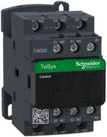 Contattore ausiliare Schneider Electric CAD32B7 24V 50/60Hz 3Ch+2R TeSys