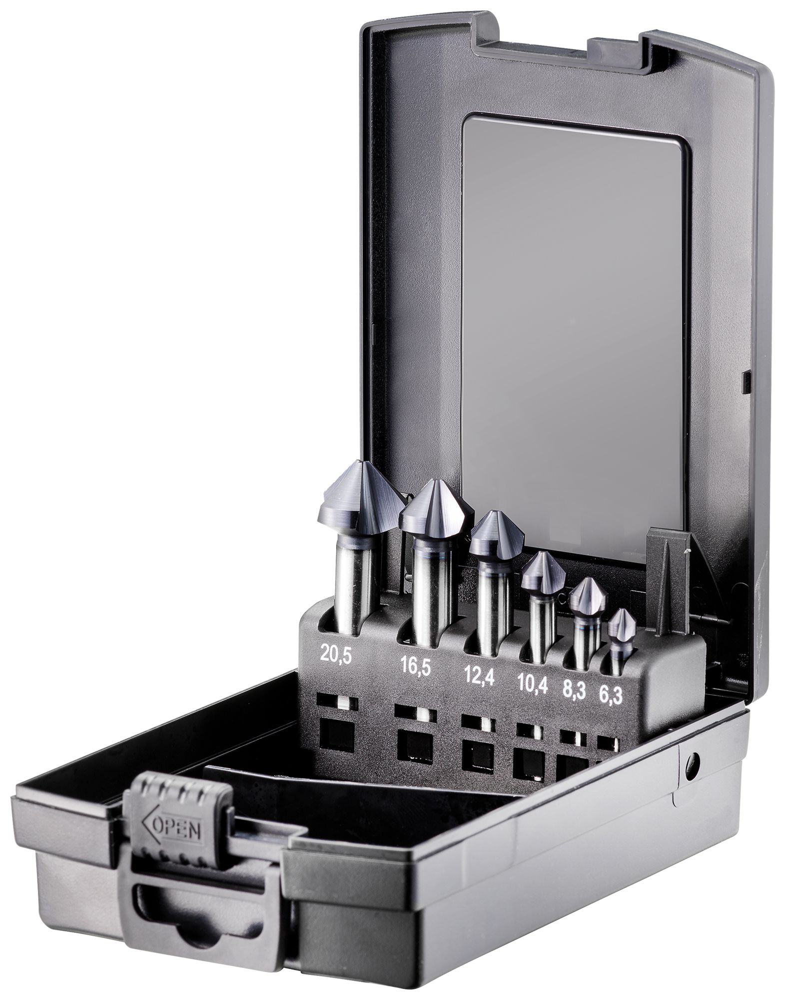 Kegelsenker-Set EFCO KGS HSS-Co Ø6.3/Ø8.3/10/12.4/16.5/20.5mm