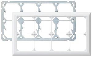 UP-Kopfzeile kallysto.line 2×4 weiss horizontal