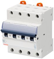 Leitungsschutzschalter Gewiss 90 MCB 4P 400V C 6A 6kA 4TE