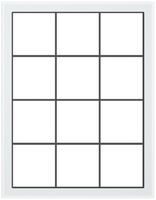 En-tête pour combinaison ENC SIDUS 4×3 ve blanc