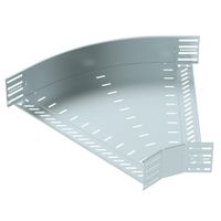 Bogen BET RB 45° 110×600mm Stahl bandverzinkt