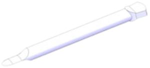 Coltello di ricambio Weidmüller AM 25/35 per utensile spellafili