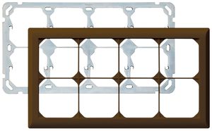 UP-Kopfzeile kallysto.line 2×4 braun horizontal