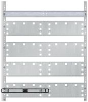 Mediafeld ABB, für Kleinverteiler Leerschränke, 2 feldrig, 4 Reihen Bauhöhe 0