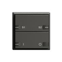 Frontset ON-OFF Szene 1K/2T ZEP mit LED schwarz