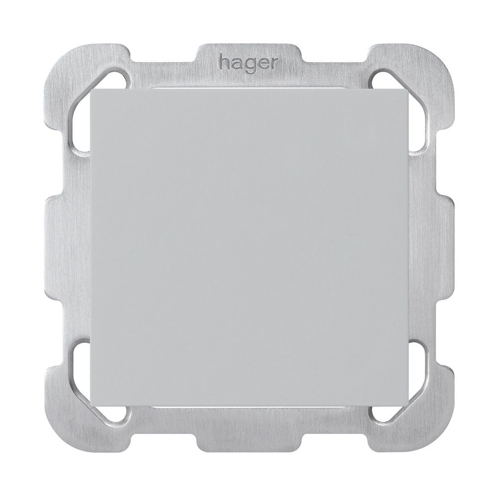 Copertura cieca INC kallysto B grigio chiaro senza vite