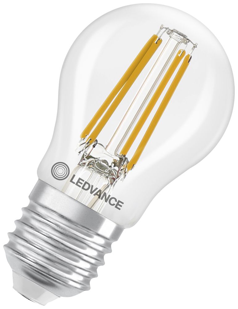 Lampe LED LEDVANCE CLASSIC P E27 3.4W 470lm 827 VAR clair Ø45×80mm