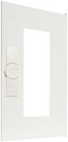 Porte transparente droite Hager univers pour armoire murale FP31 500×300mm
