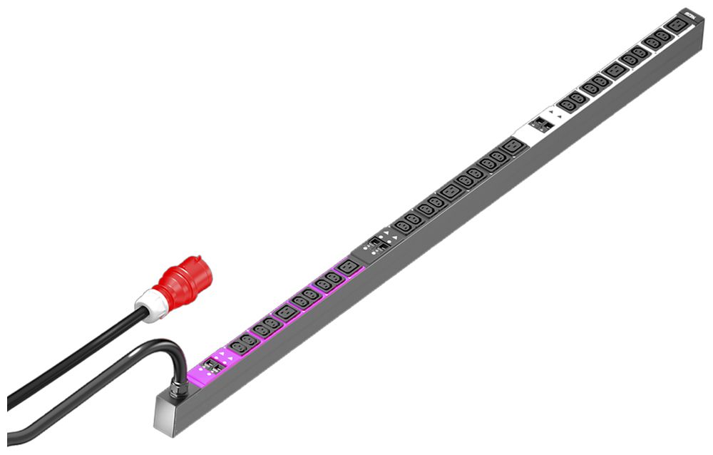 Stromverteiler Rittal DK 7979.137 1365mm 24×C13 6×C19 400V 32A