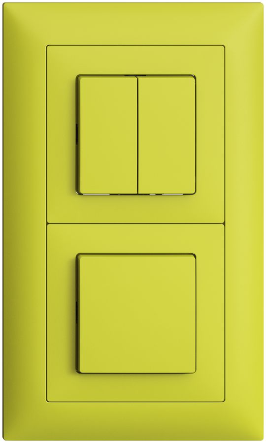 Combinaison ENC EDIZIOdue 1/1P+3/1P lemon