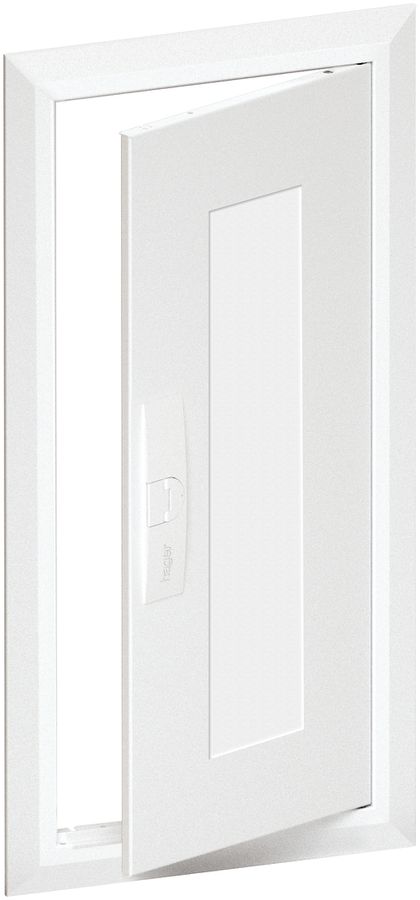 Cornice con porta Hager univers 353×703×13mm IP30 bianco puro per FW41U