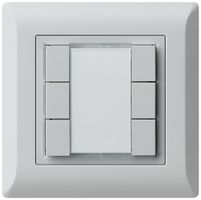 UP-Multifunktionstaster kallysto.line KNX RF 6-fach hellgrau