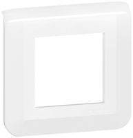 Abdeckrahmen MOS 1×2 Module weiss