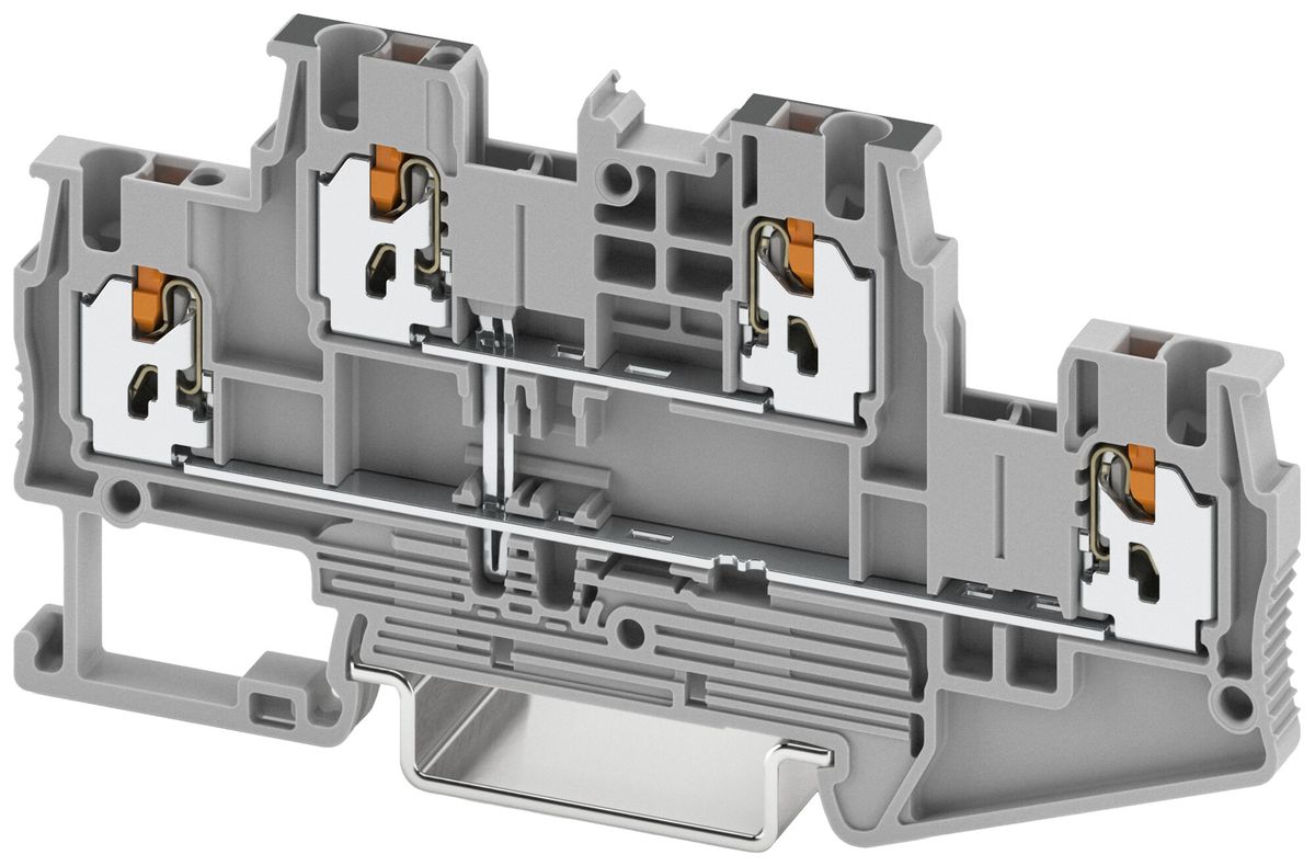 Morsetto di passaggio componibile PX XTTB 1.5-PV 1mm² 16A 500V 2×2 gr