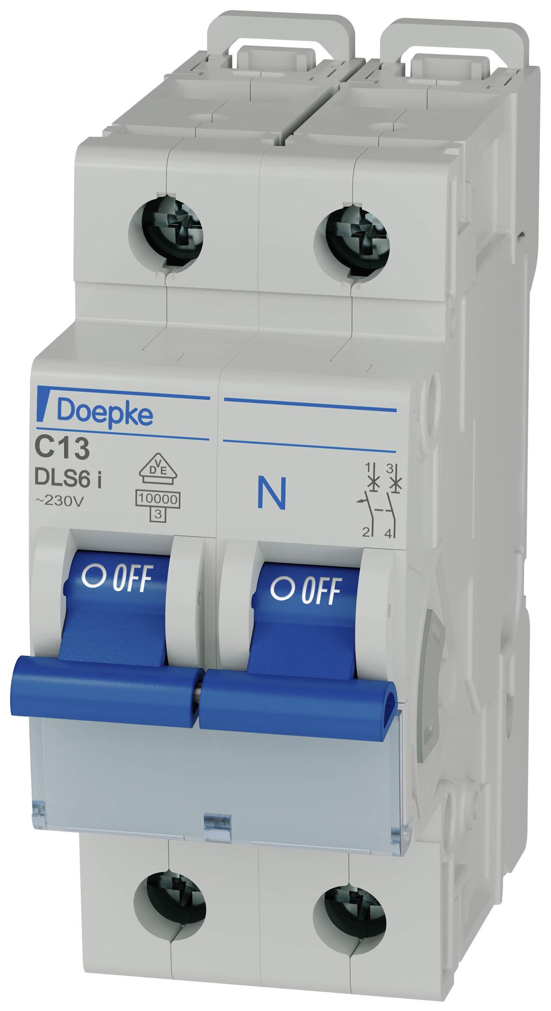 Disgiuntore Doepke DLS 6I, C13, 1L+N, 10 kA
