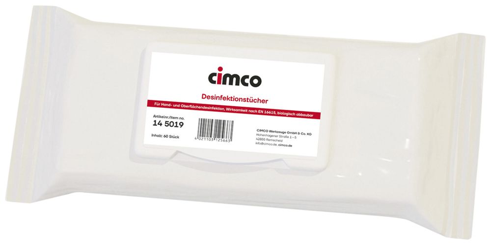 Desinfektionstuch Cimco Arm-/Handschutz
