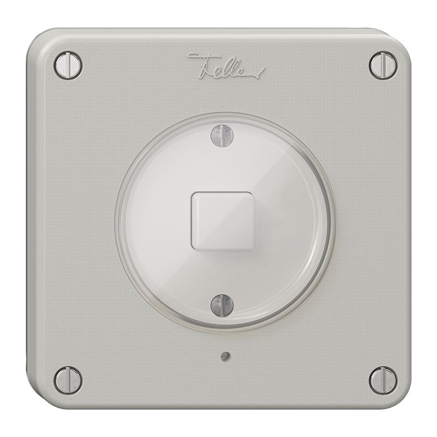 Interruttore 1K/1T NEVO Wiser N.CO grigio chiaro