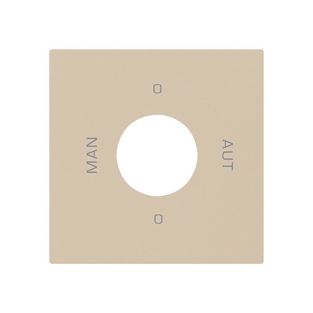Kit di copertura kallysto per interruttore a chiave 0-Aut.-0-Man. beige
