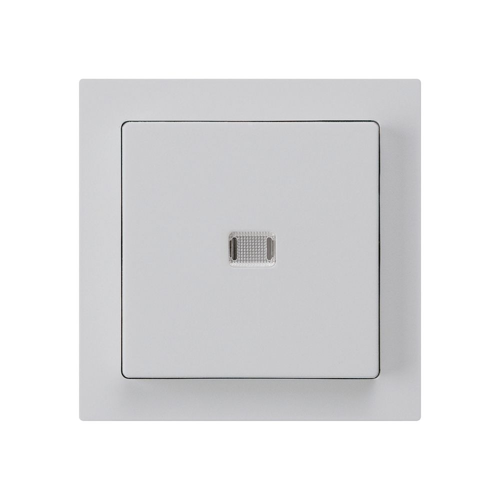 UP-Leuchtdruckschalter kallysto 3/2L hellgrau