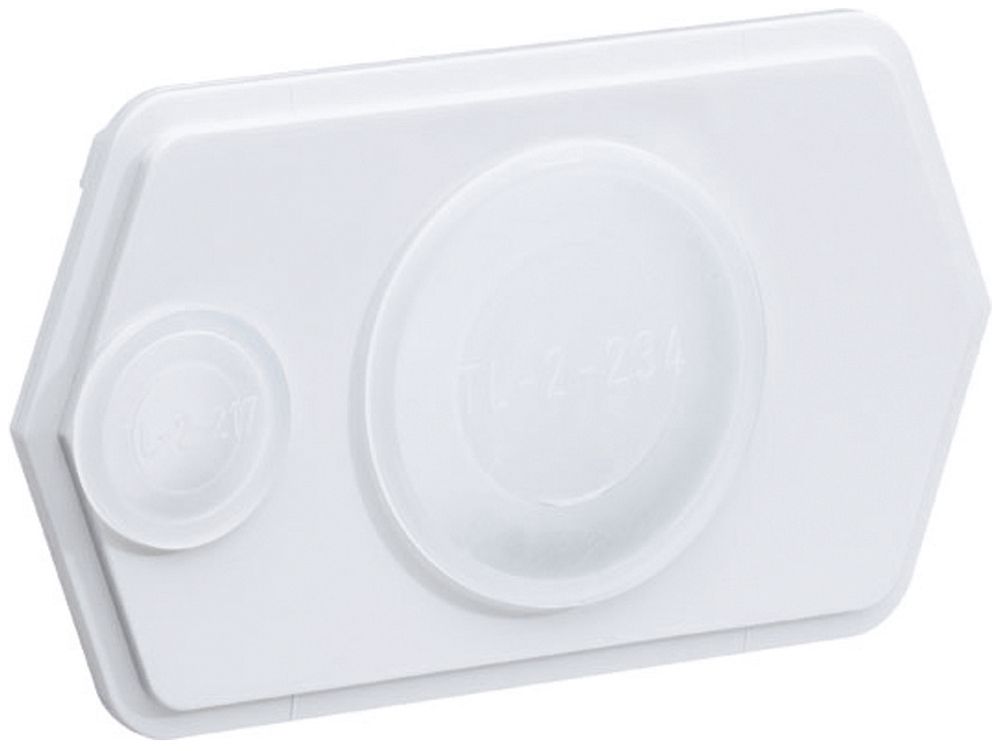 Flanschplatte zu weber.hse für oben/unten M50×1.5+M25×1.5