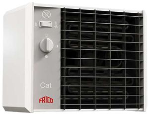 Heizlüfter Frico CAT C3N 400V 3kW 280m³/h 6.3kg 335×255×276mm IP44 weiss