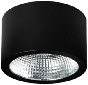 LED-Leuchte DOTLUX CIRCLEugr-top, 25W, Ø209×128mm, 3000…5700K COLORselect, sz