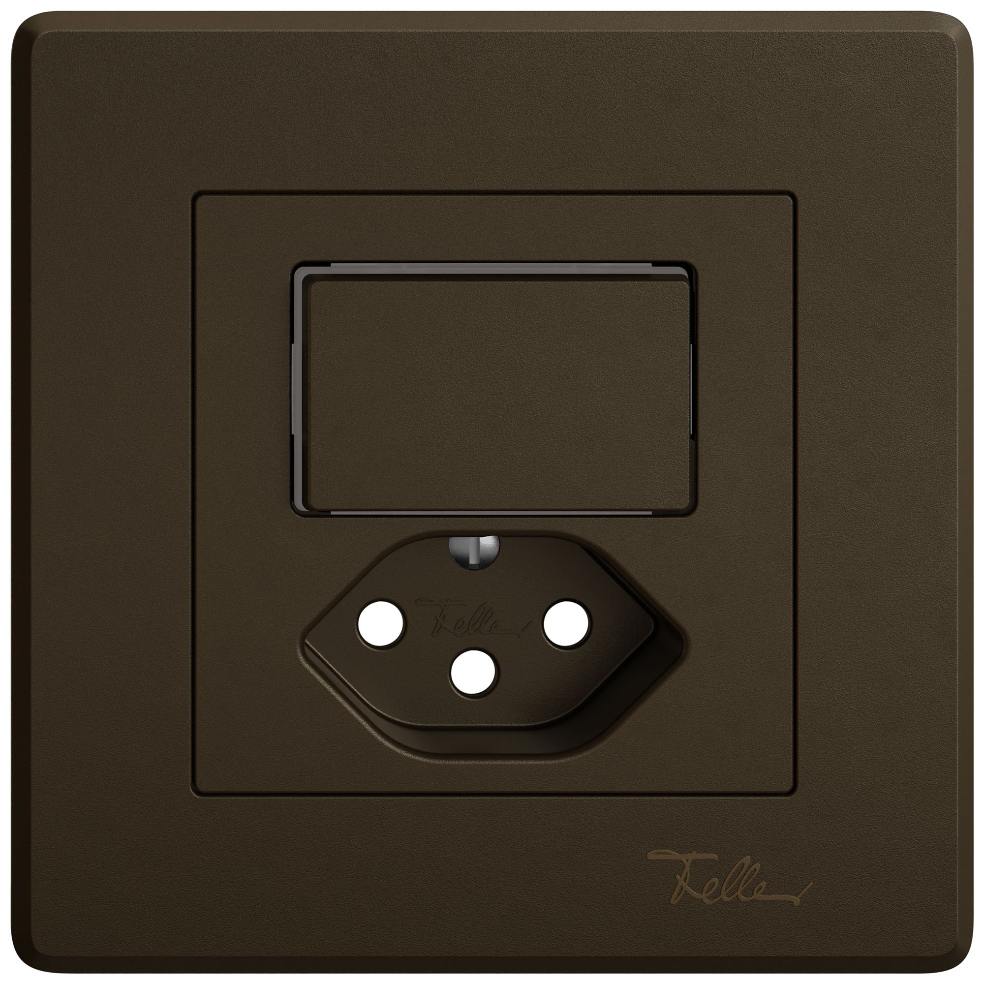 Kit de montage ENC EDIZIO.liv SNAPFIX® p.combi.T13 a.1 bouton a.lentille lat.br