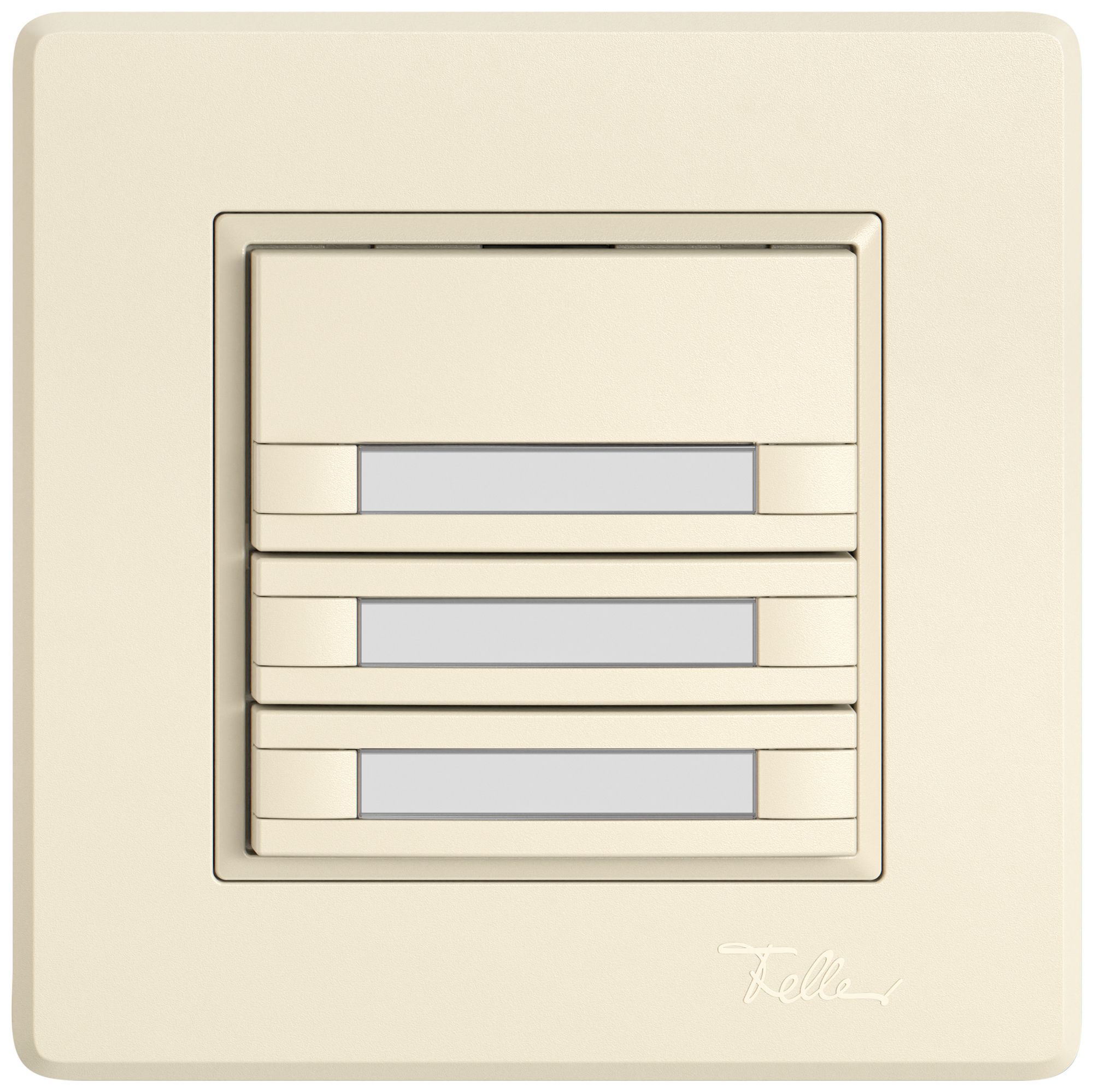 Pulsante KNX RGB INC EDIZIO.liv SNAPFIX® sensore temp.s.LED targ.6× com.1T cr