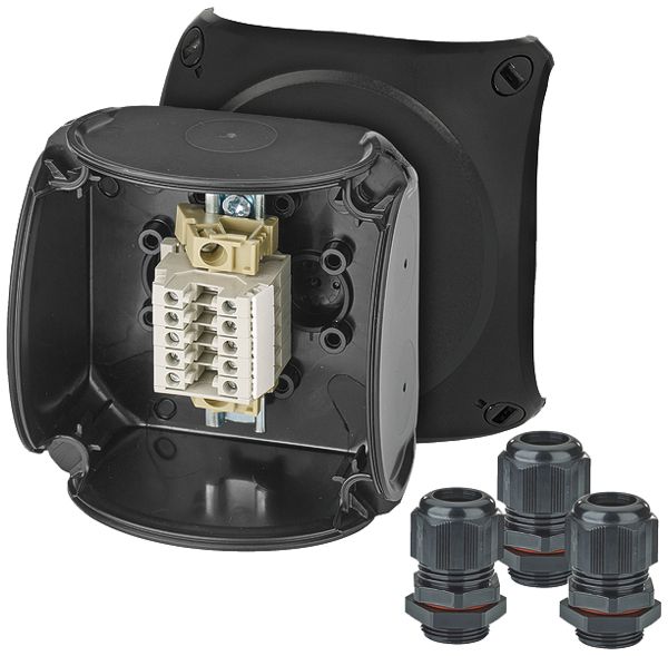 Boîte de dérivation AP Hensel RX 0205 AX Ex-2/22 5×2.5mm² 93×93×62mm IP66 no