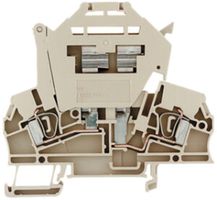 Morsetto fusible Weidmüller ZSI 2.5 connessione a molla 2.5mm² TS35 nero