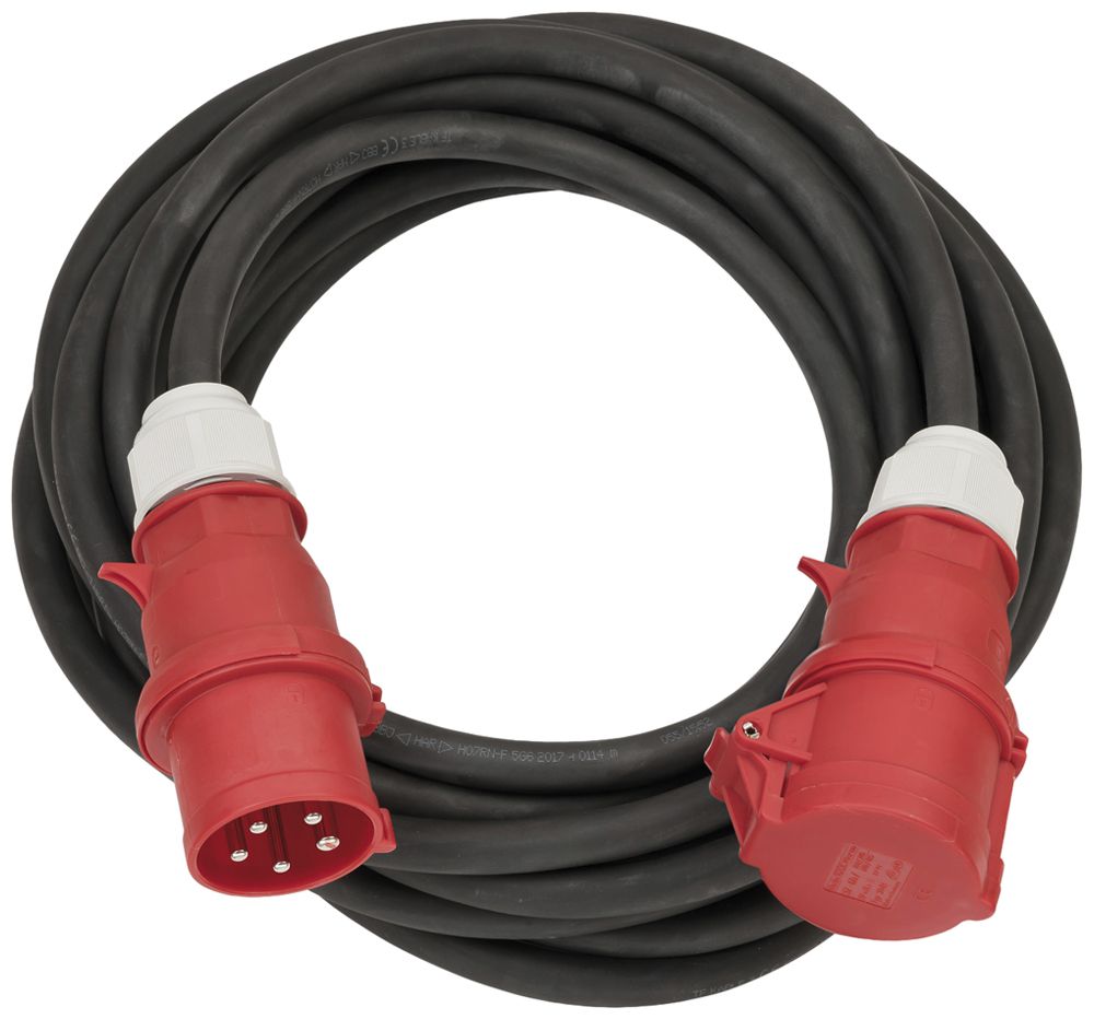 Câble de rallonge Brennenstuhl gomme 32A 400V 5×6mm² CEE32/CEE32 10m no