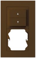 UP-Kombination kallysto.pro Gr.I-I vertikal Storenschalter+Kombi S3/Typ 13 braun
