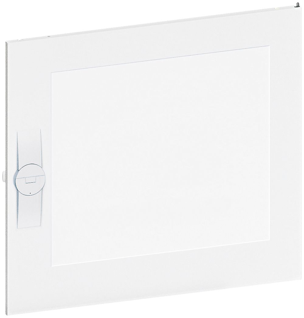 Porte droite Hager média AP 519×469×12mm IP30 blanc pur