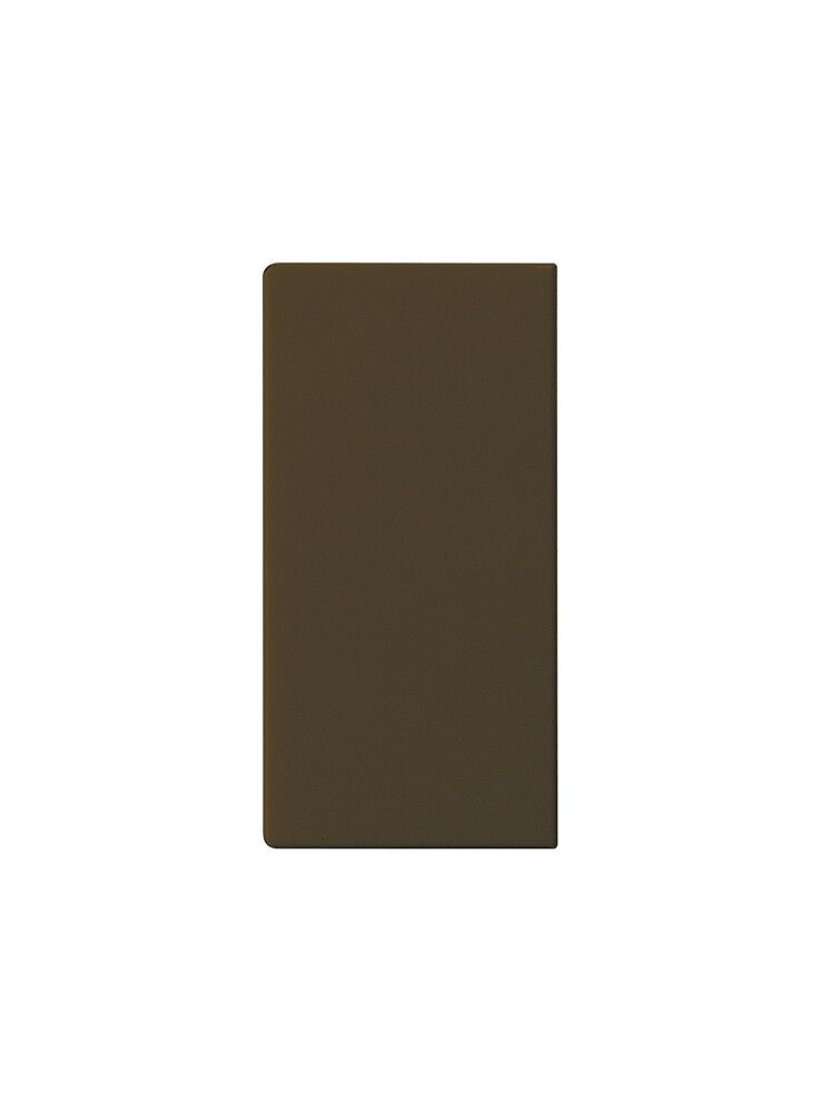 Doppel-Druckknopf kallysto braun für Schalter S1/3+Taster