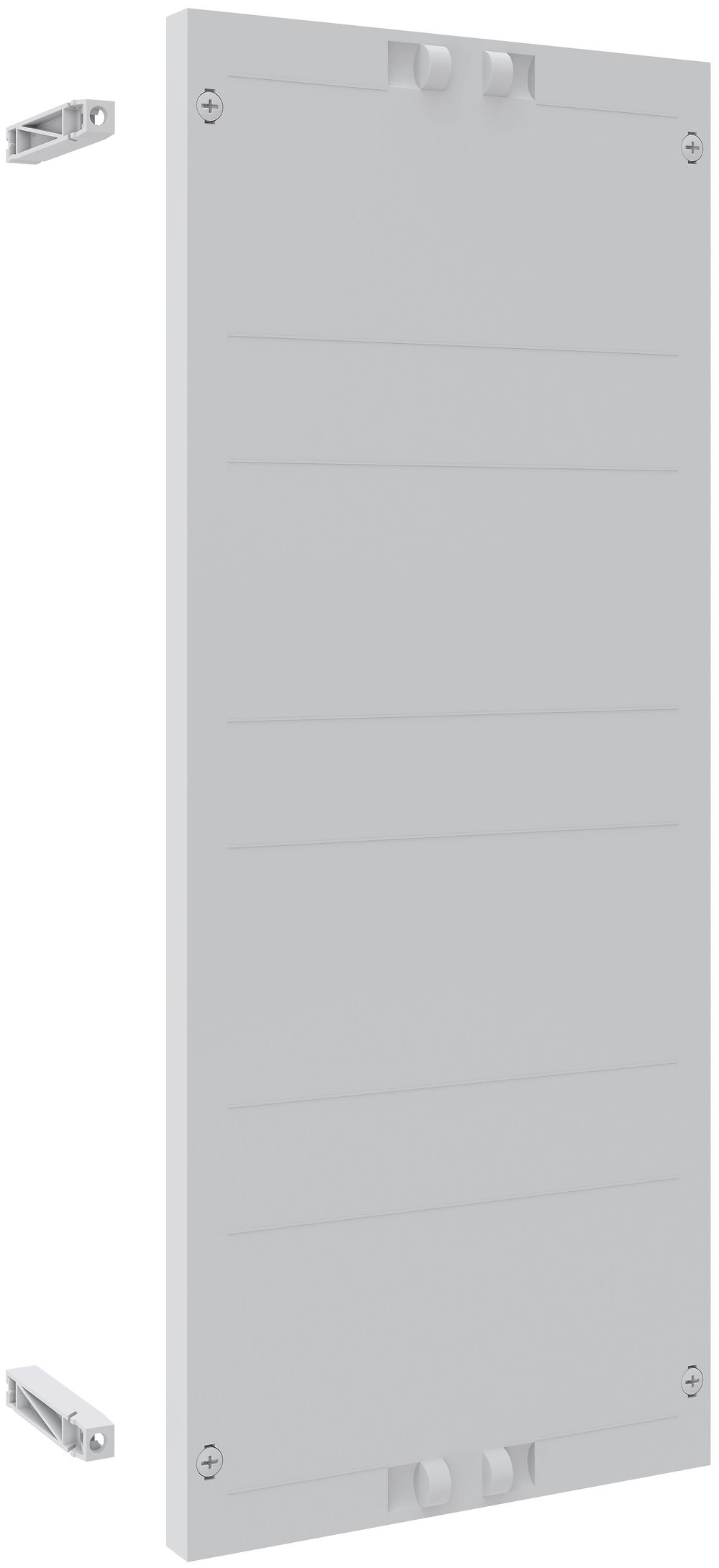 Modulbausatz SE Prisma XS, leer, 1 Feld, 4 Reihen, 250×600mm