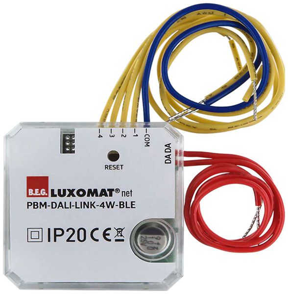 Interface pour poussoir SWISSLUX PBM-DALI-LINK-4W-BLE