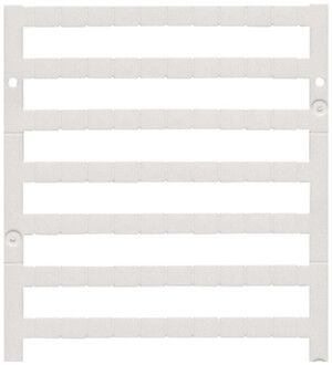Klemmenmarkierer Weidmüller Dekafix 5/6 PLUS MC Neutral weiss