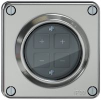 Variateur station secondaire ELEMENT Wiser 2c 4t aluminium