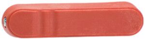 Manigl.bottone per OT63-125F6/F8 72mm, non chiudibile, rosso